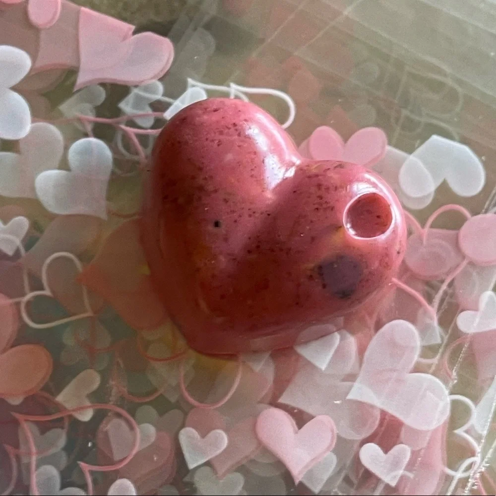 VintageBitch Gifts - Strawberry Champagne Organic Oatmeal Mini Soaps